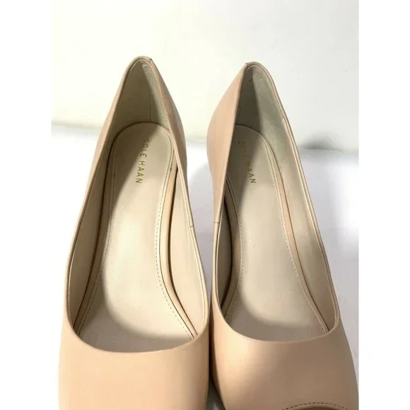 Cole Haan Shoes Size 8.5 Open Toe Beige Color - Picture 4 of 7